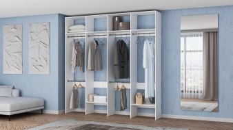 Широкий Стеллаж для одежды Мирта 62 BMS