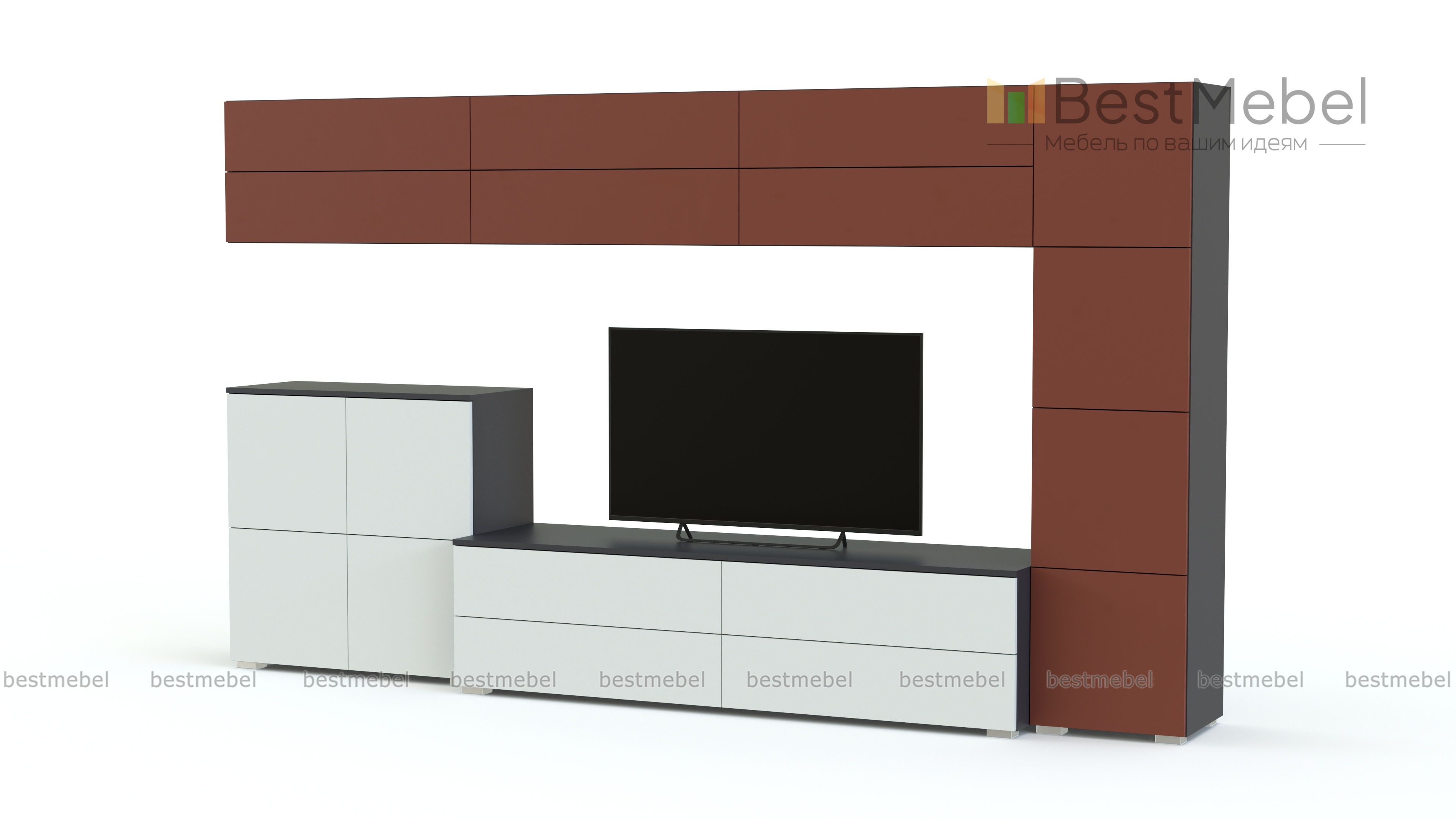 Гостиная Хай-Тэк-19 Набор 8 BMS