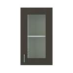 Шкаф верхний с 1-ой остекленной дверцей Лофт BMS - Фото 2