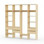 Стеллаж для одежды Мирта 68 BMS - Фото 15