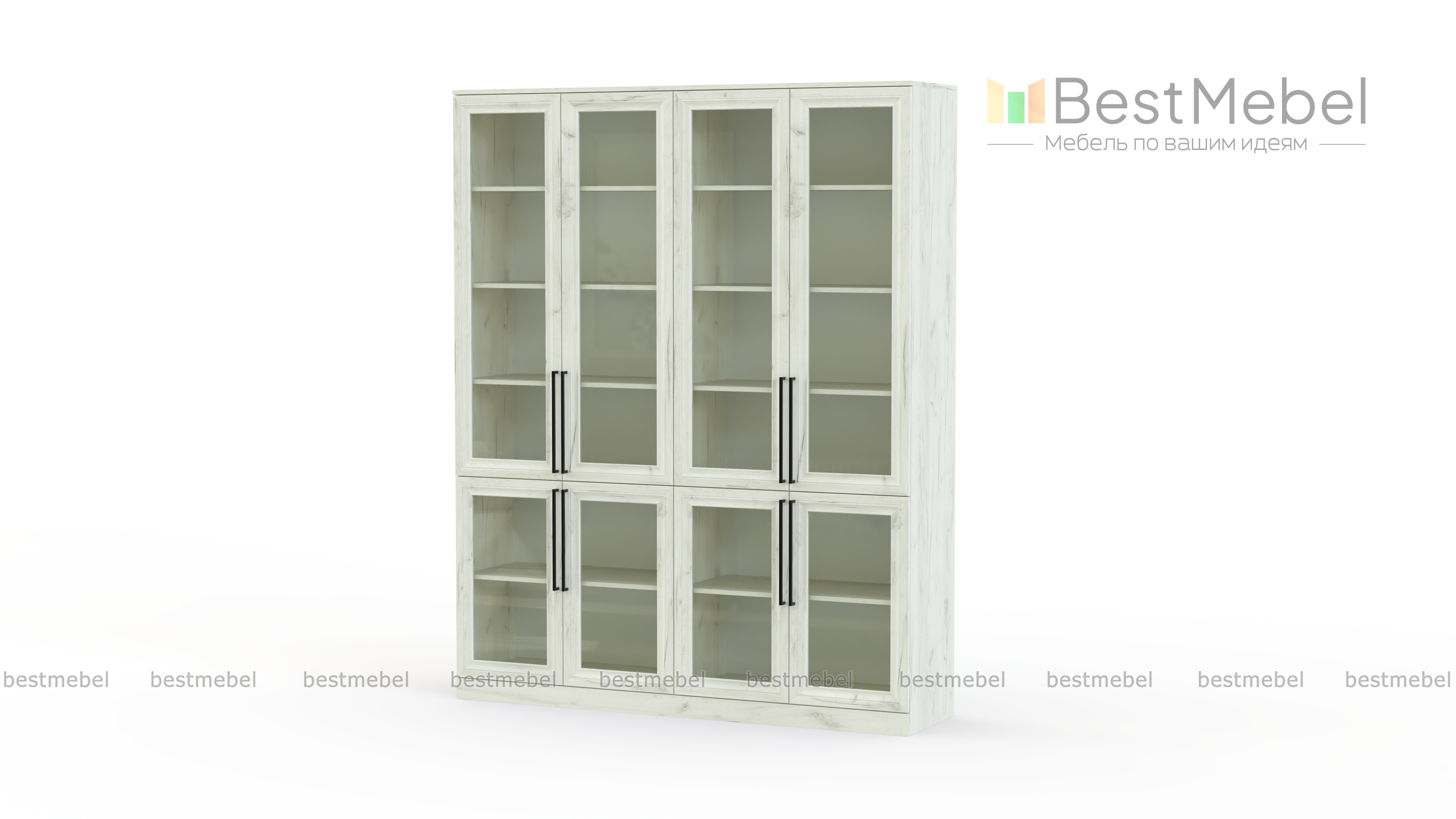 Шкаф книжный Рим 3 BMS