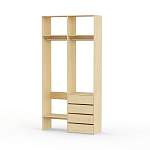 Стеллаж для одежды Мирта 45 BMS - Фото 15