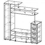 Чертеж Мебельная стенка Ева-5 BMS