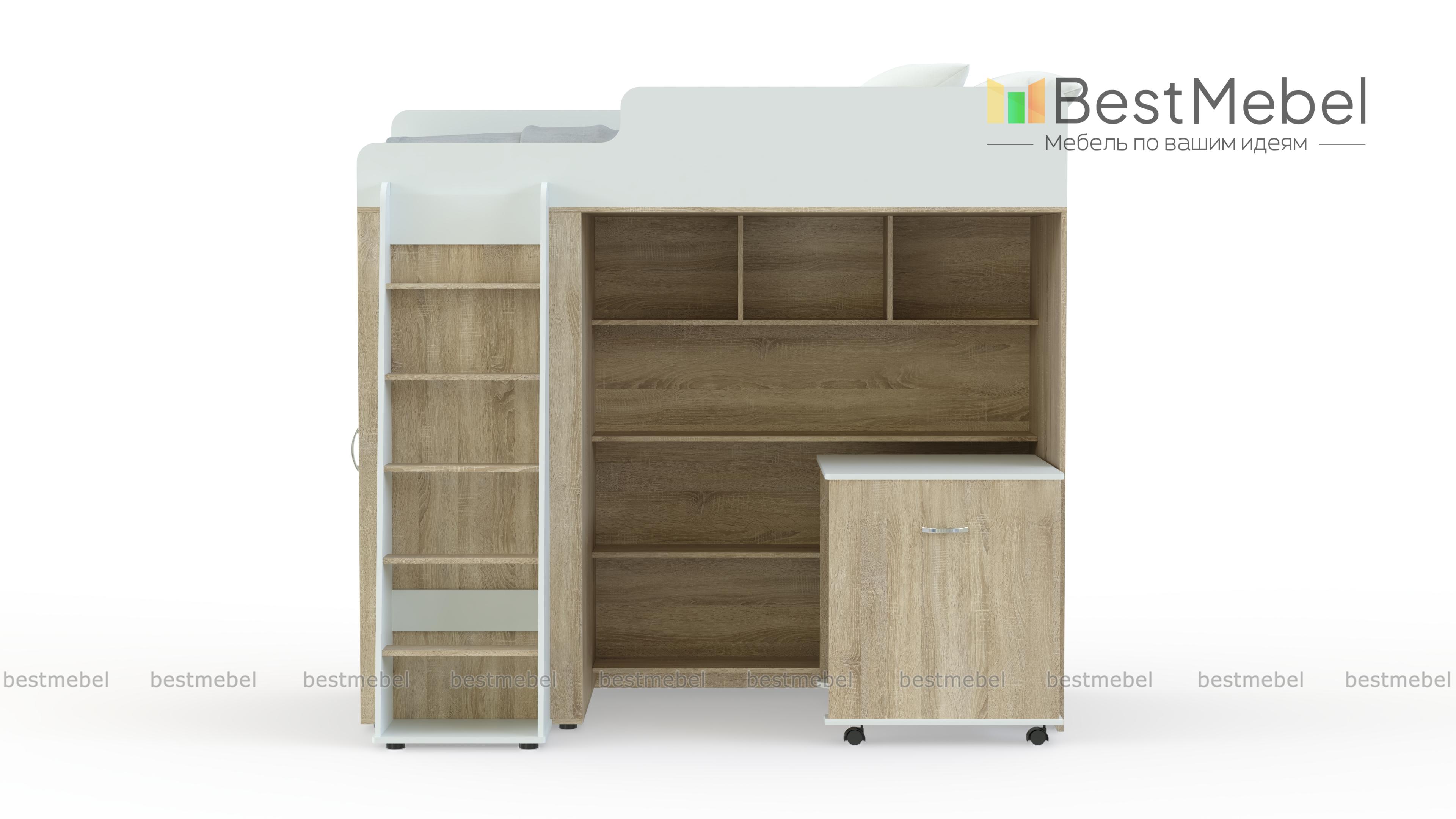 Кровать-чердак Миф-5 BMS - Фото