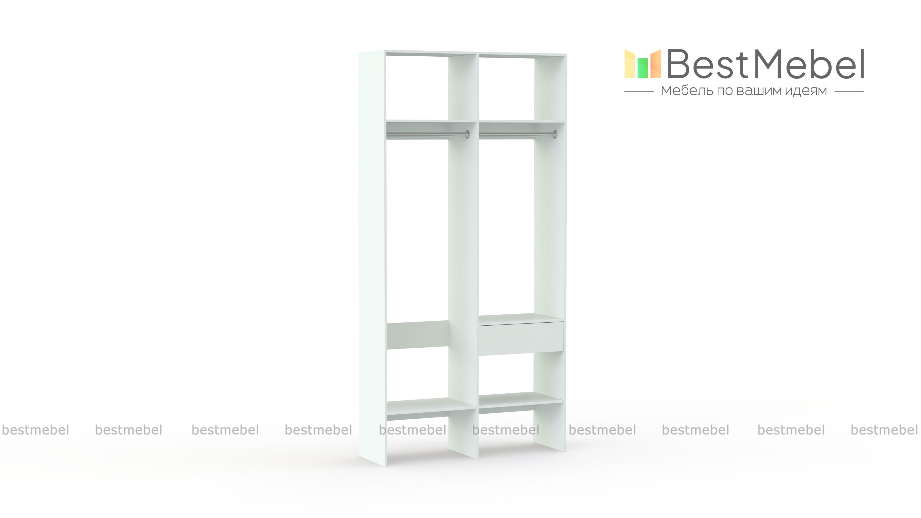 Стеллаж для одежды Мирта 42 BMS - Фото