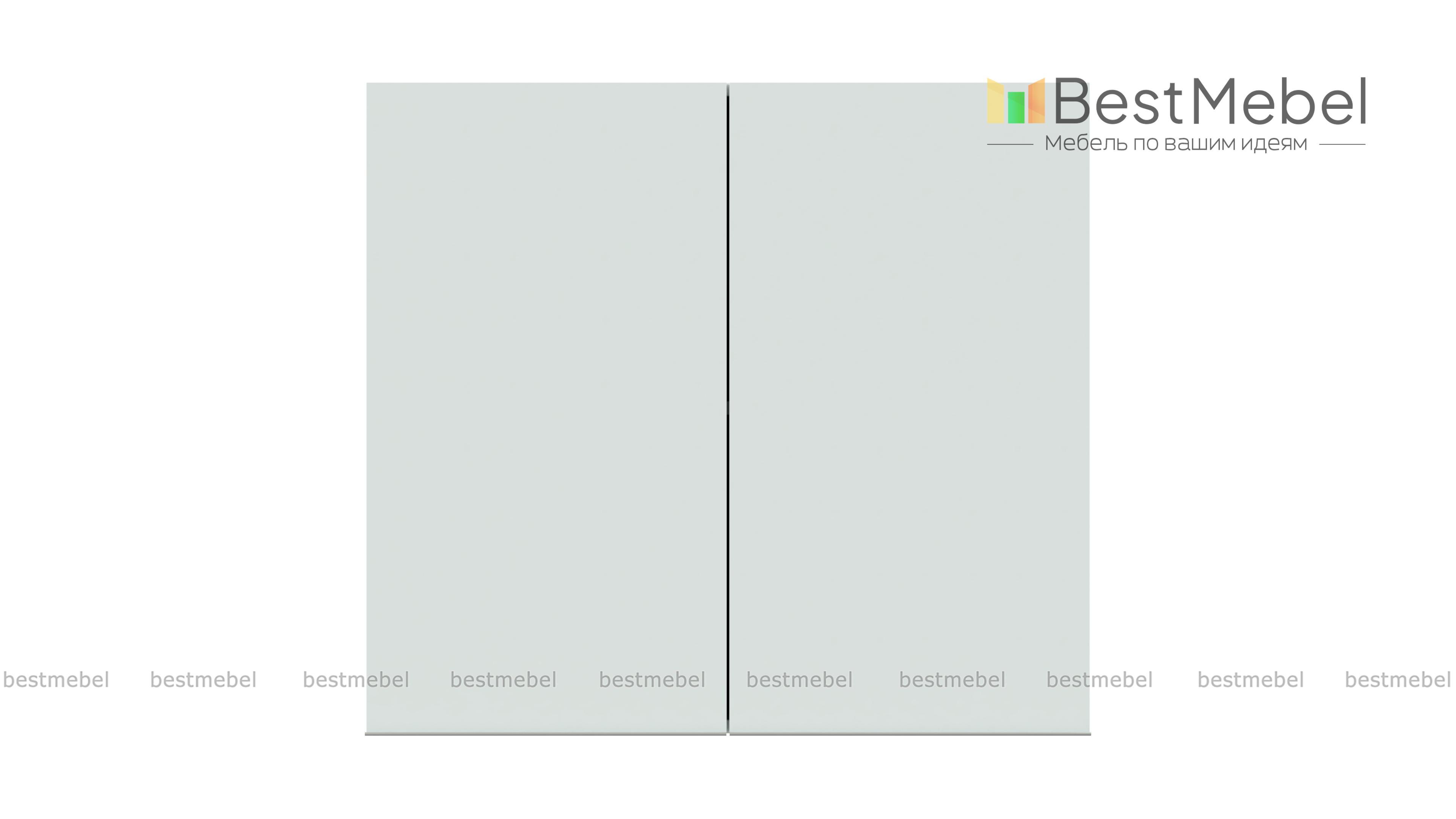 Шкаф верхний с 2-мя дверцами Фьюжн BMS - Фото