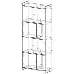 Стеллаж закрытый Мердс СТЛ ЗВ BMS