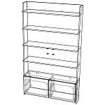 Схема сборки Стеллаж Шелти 13 BMS