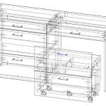 Схема сборки Стол с тумбой Иней-1 BMS