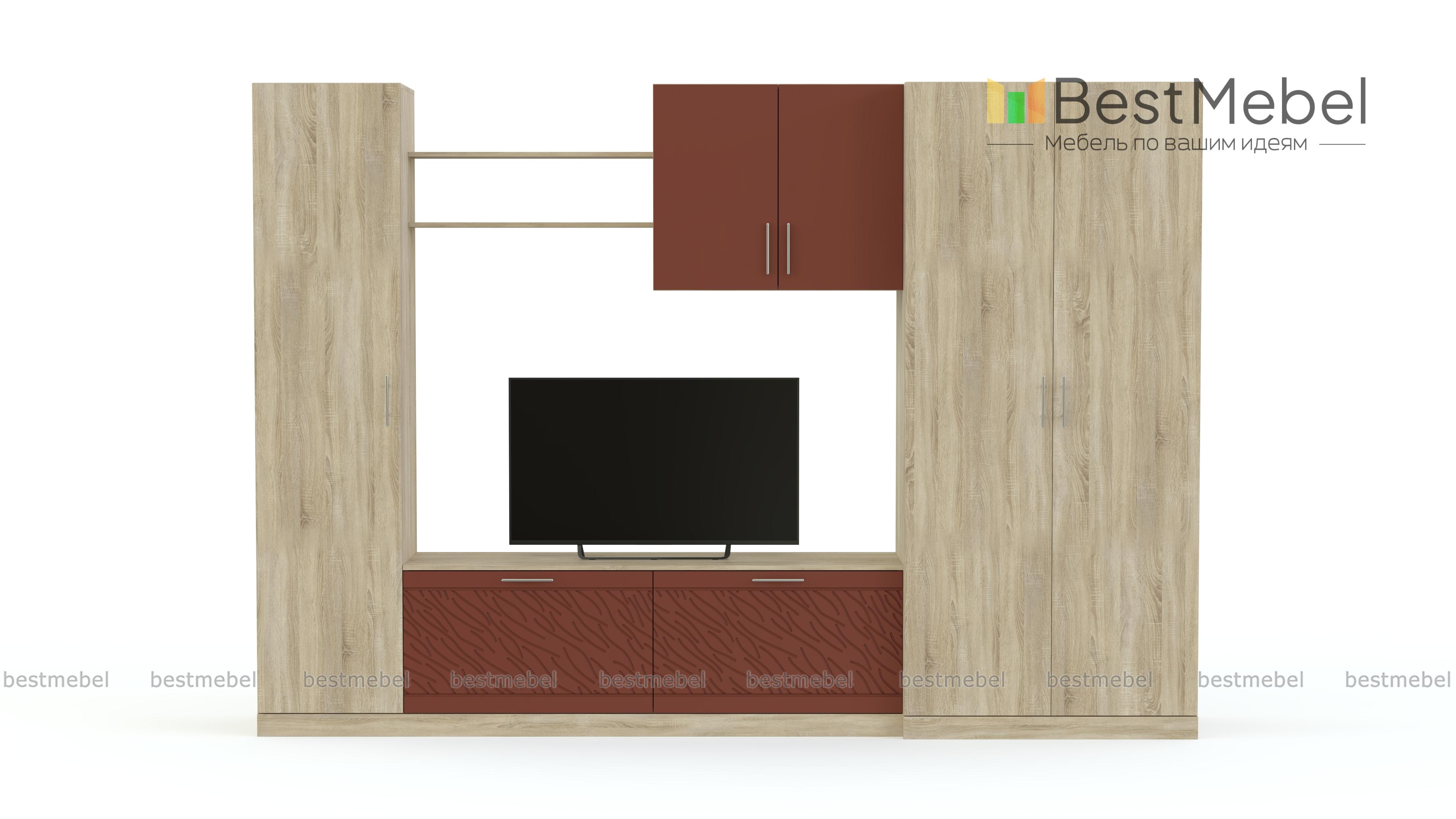 Стенка Вельвет 14 BMS - Фото