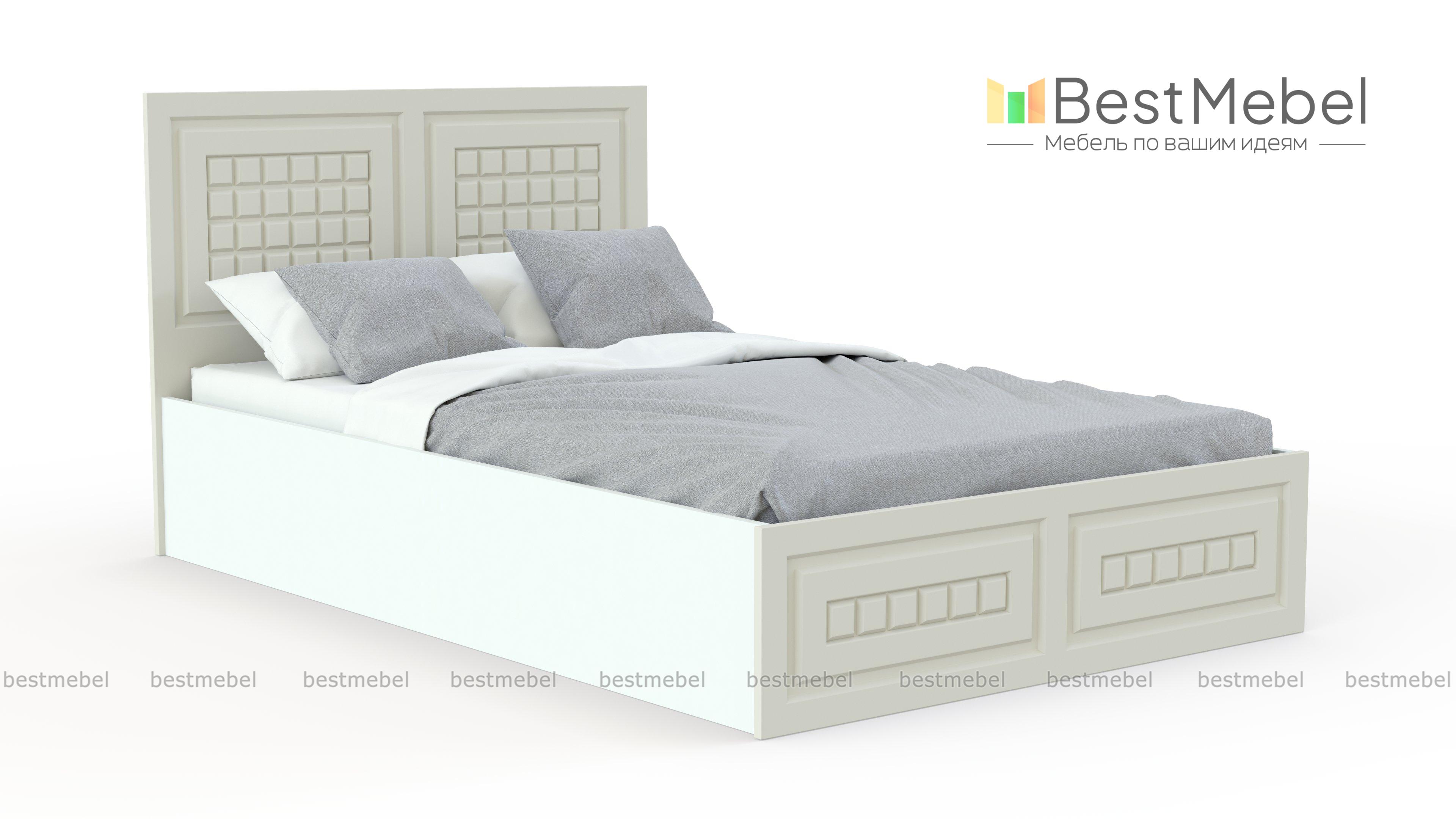 Кровать Мари Блеск 4 BMS - Фото