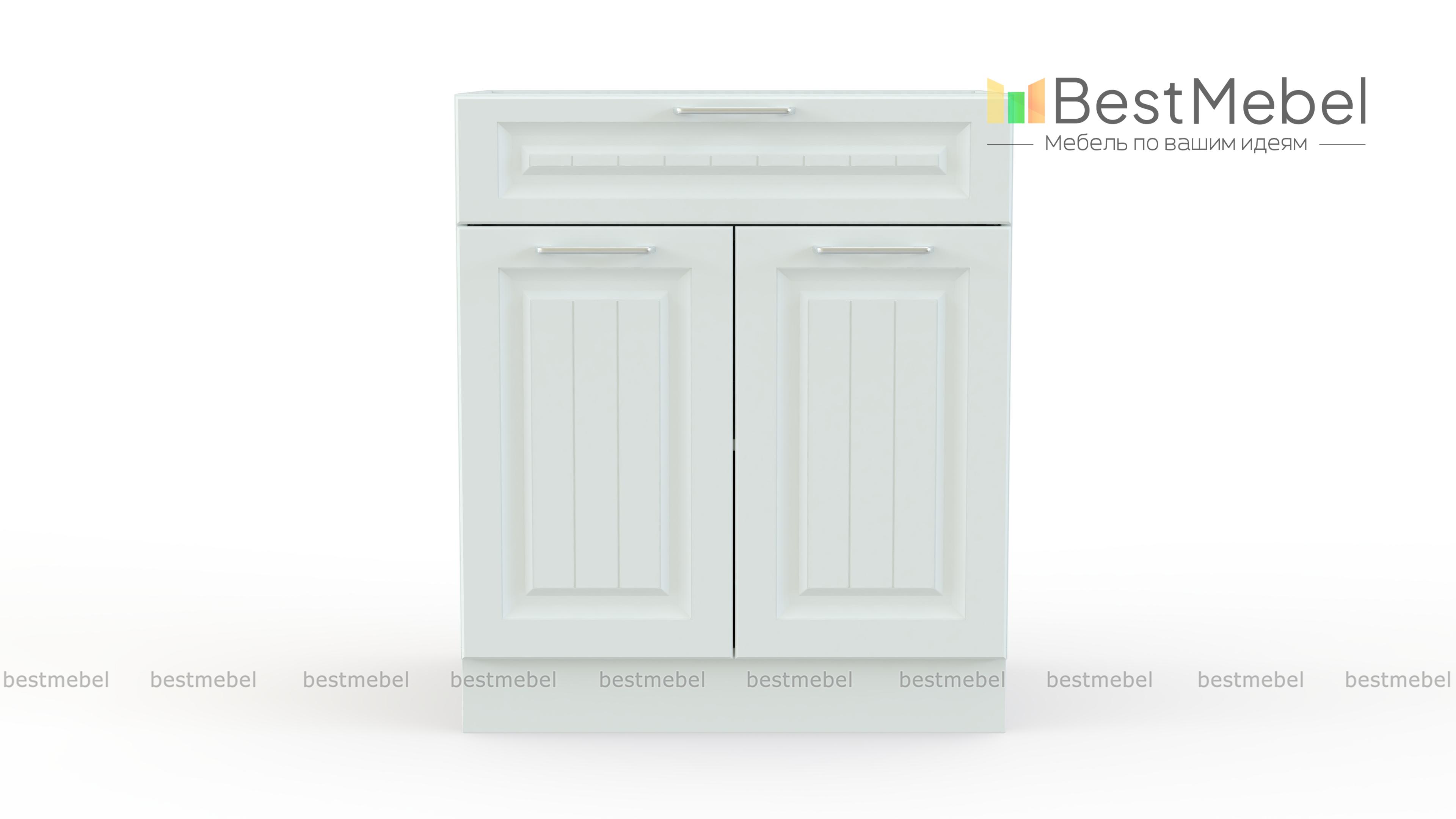 Шкаф нижний с 2-мя дверцами и ящиком Европа BMS - Фото