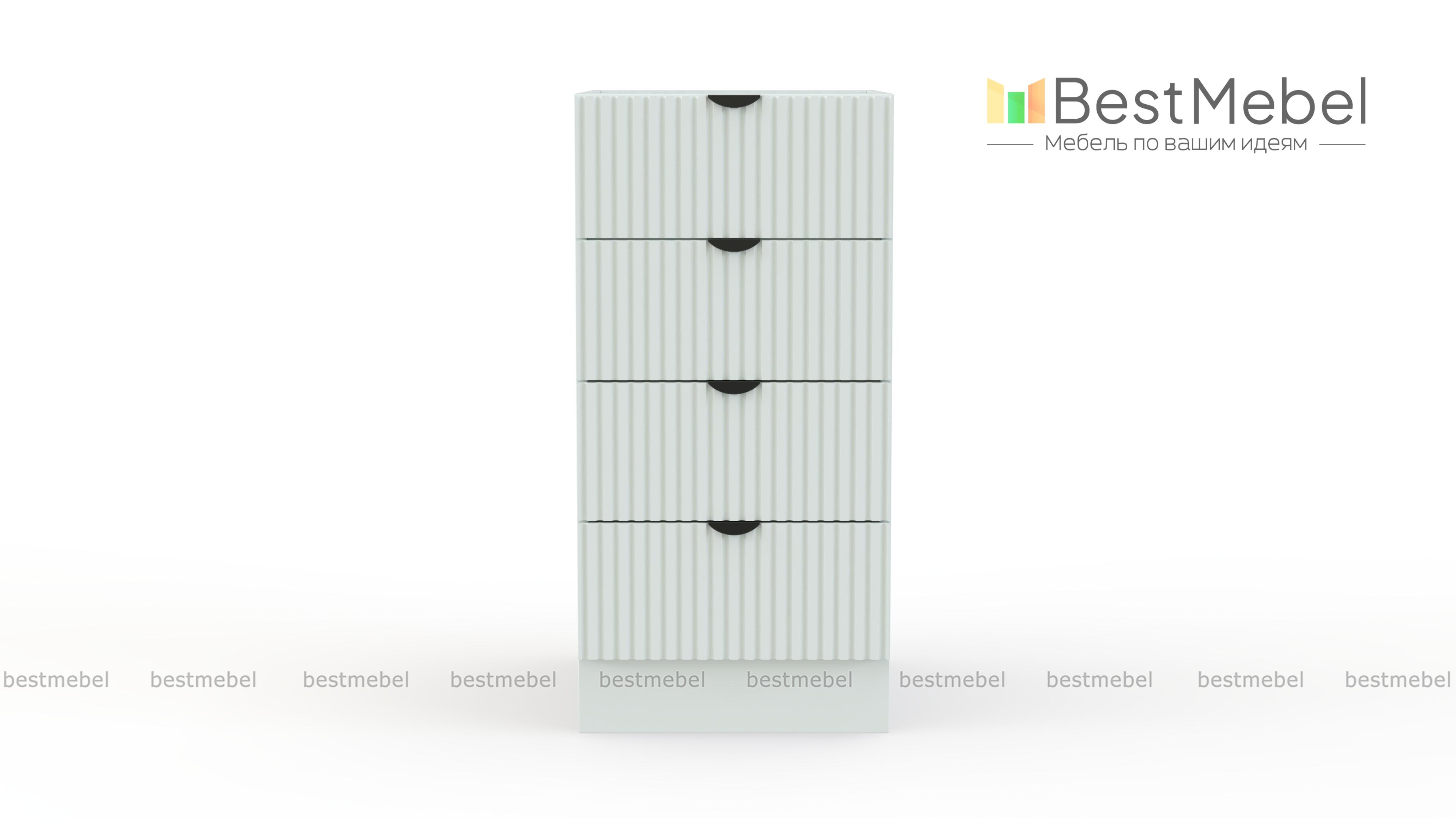 Шкаф нижний с 4-мя ящиками Альберт BMS - Фото