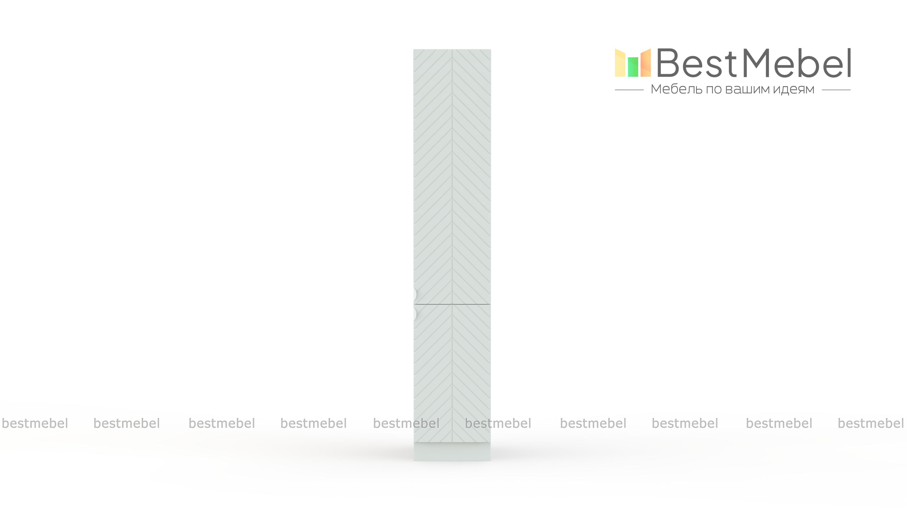 Шкаф-пенал с 2-мя дверцами Анаис 3 BMS - Фото