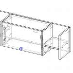 Чертеж Полка навесная Краст 2 BMS