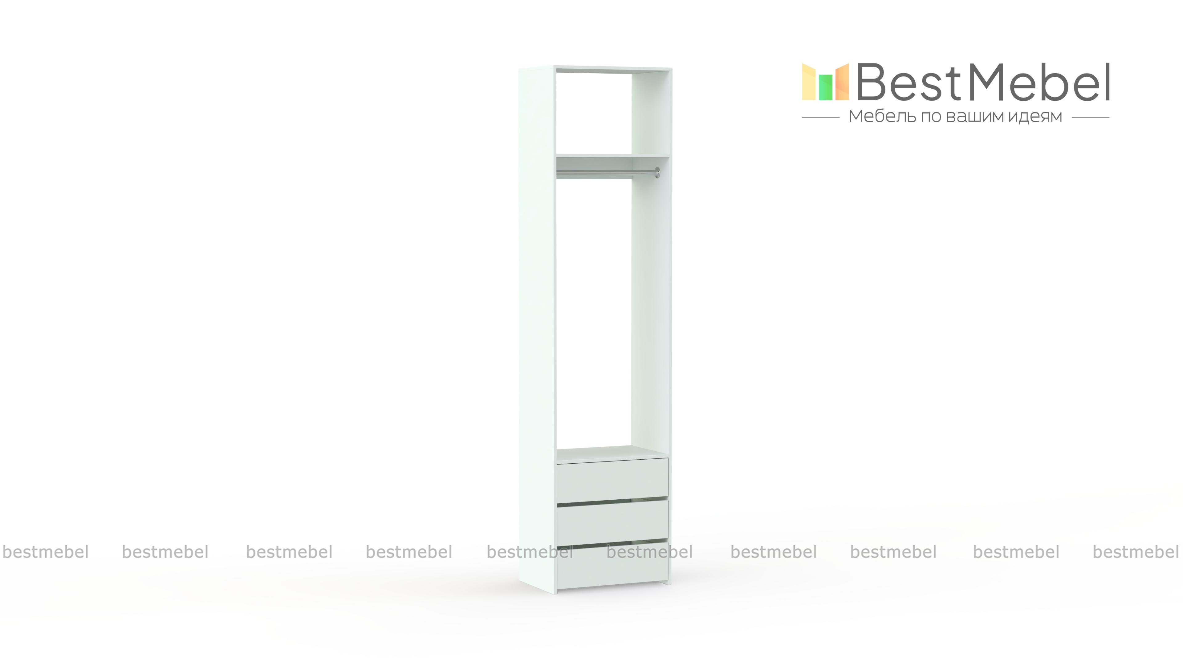 Стеллаж для одежды Мирта 33 BMS - Фото