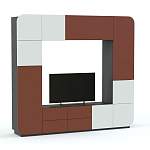 Стенка в гостиную Пенелопа-6 BMS - Фото 3