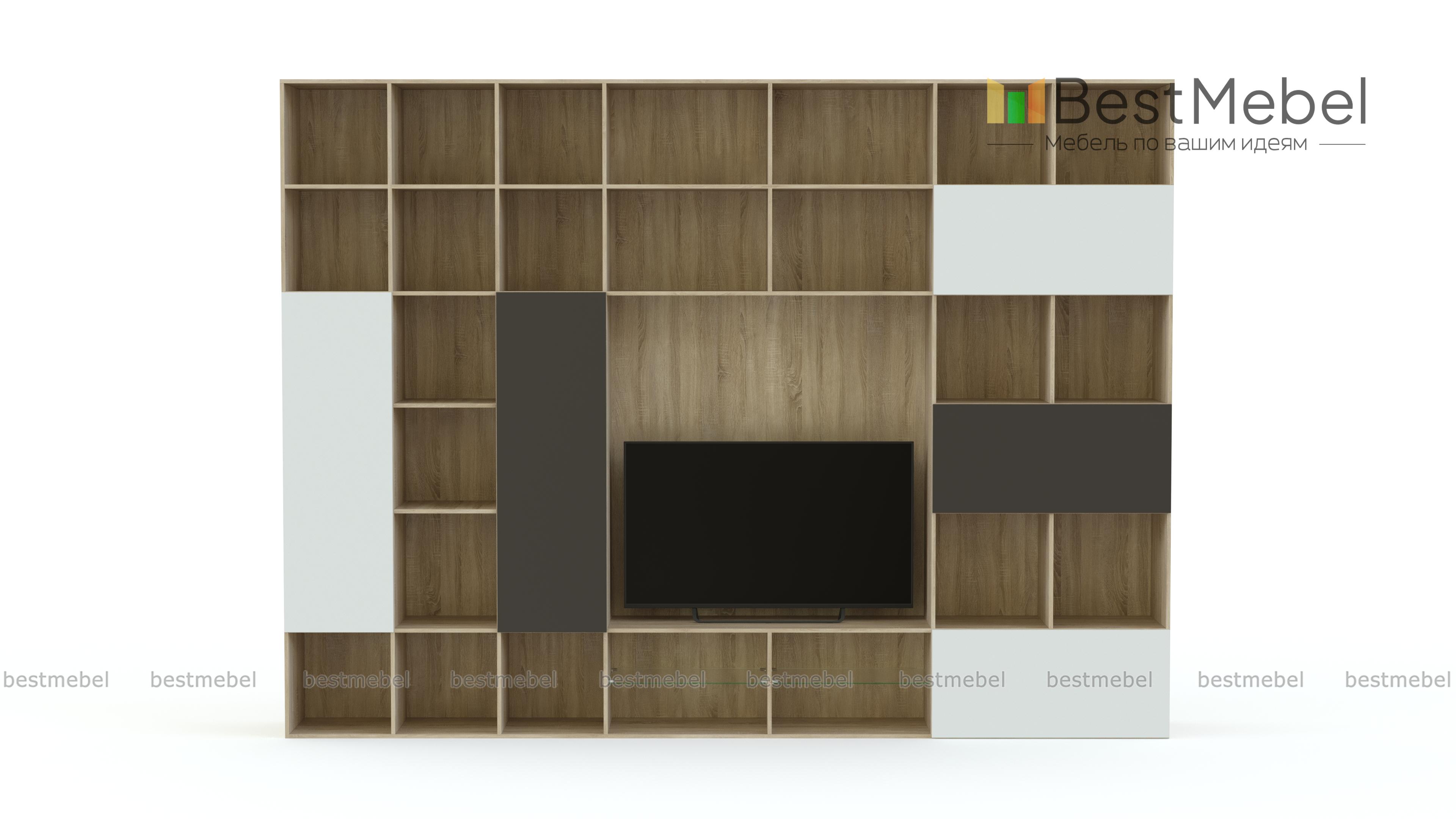 Стенка для гостиной Соло 14 BMS - Фото