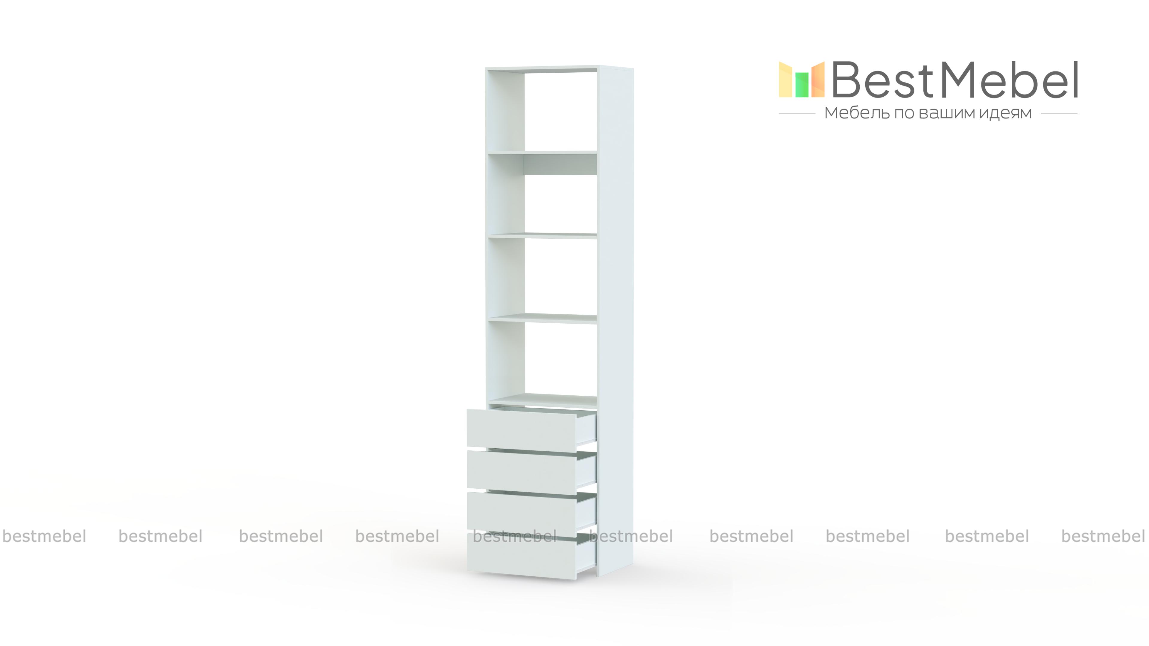 Стеллаж для одежды Мирта 35 BMS - Фото