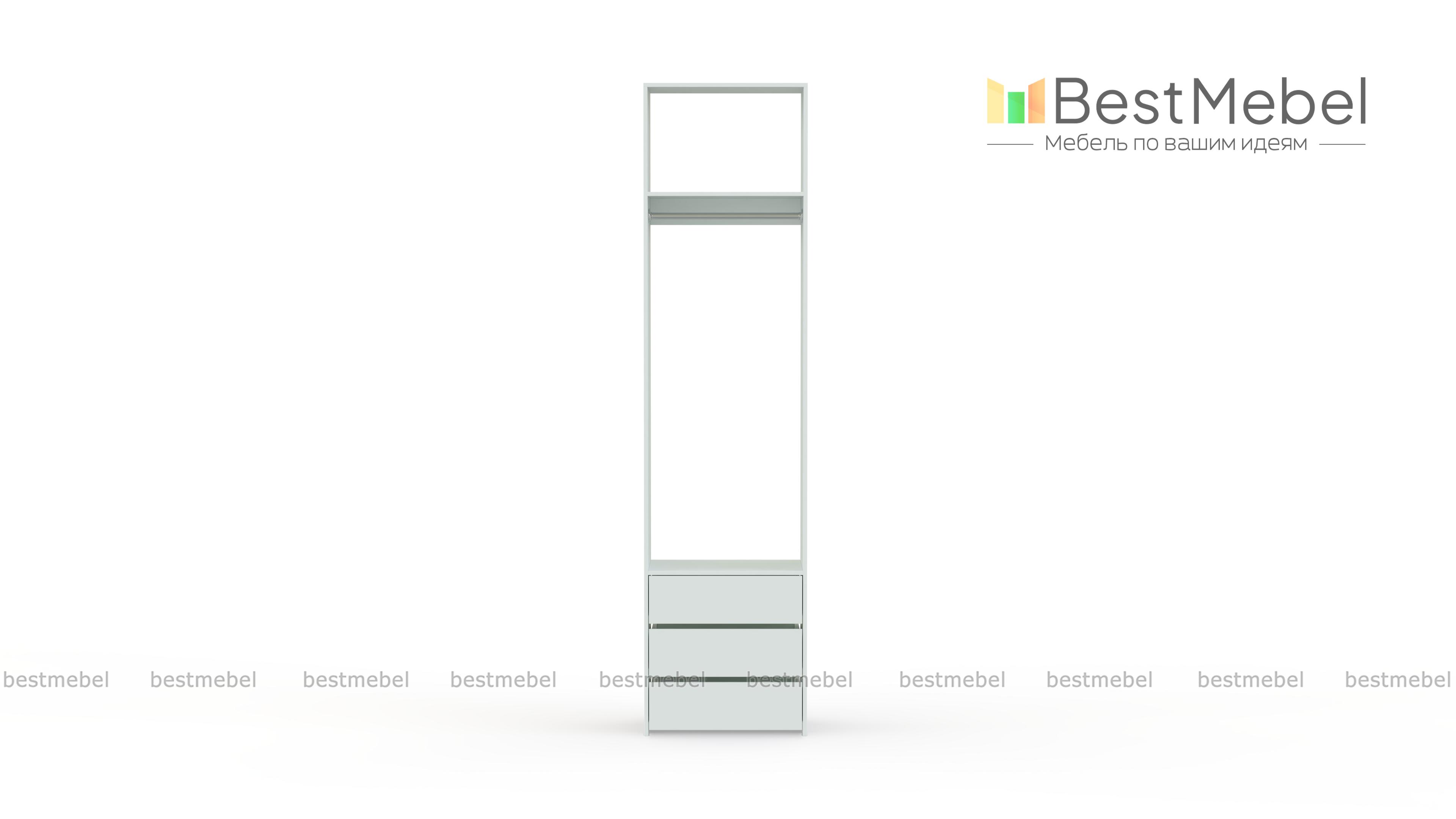 Стеллаж для одежды Мирта 33 BMS - Фото