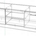 Схема сборки Тумба под ТВ Элана BMS