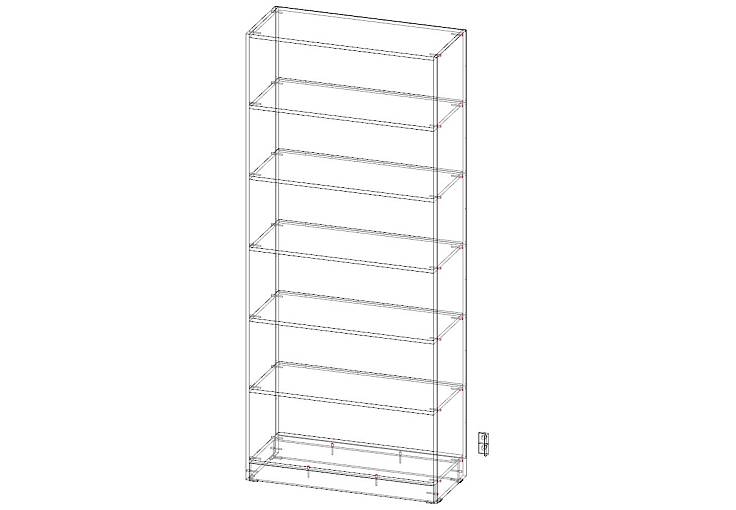 Стеллаж  Барни 01 (900х2100х380)