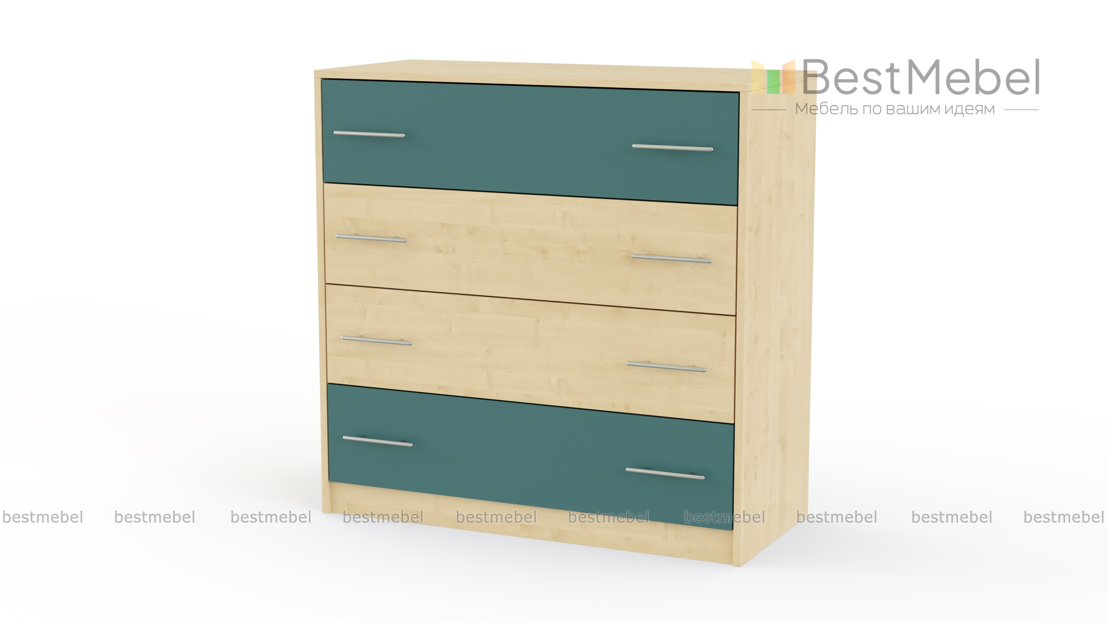 Комод  Денди 4Ш BMS