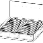 Кровать Ханна BMS