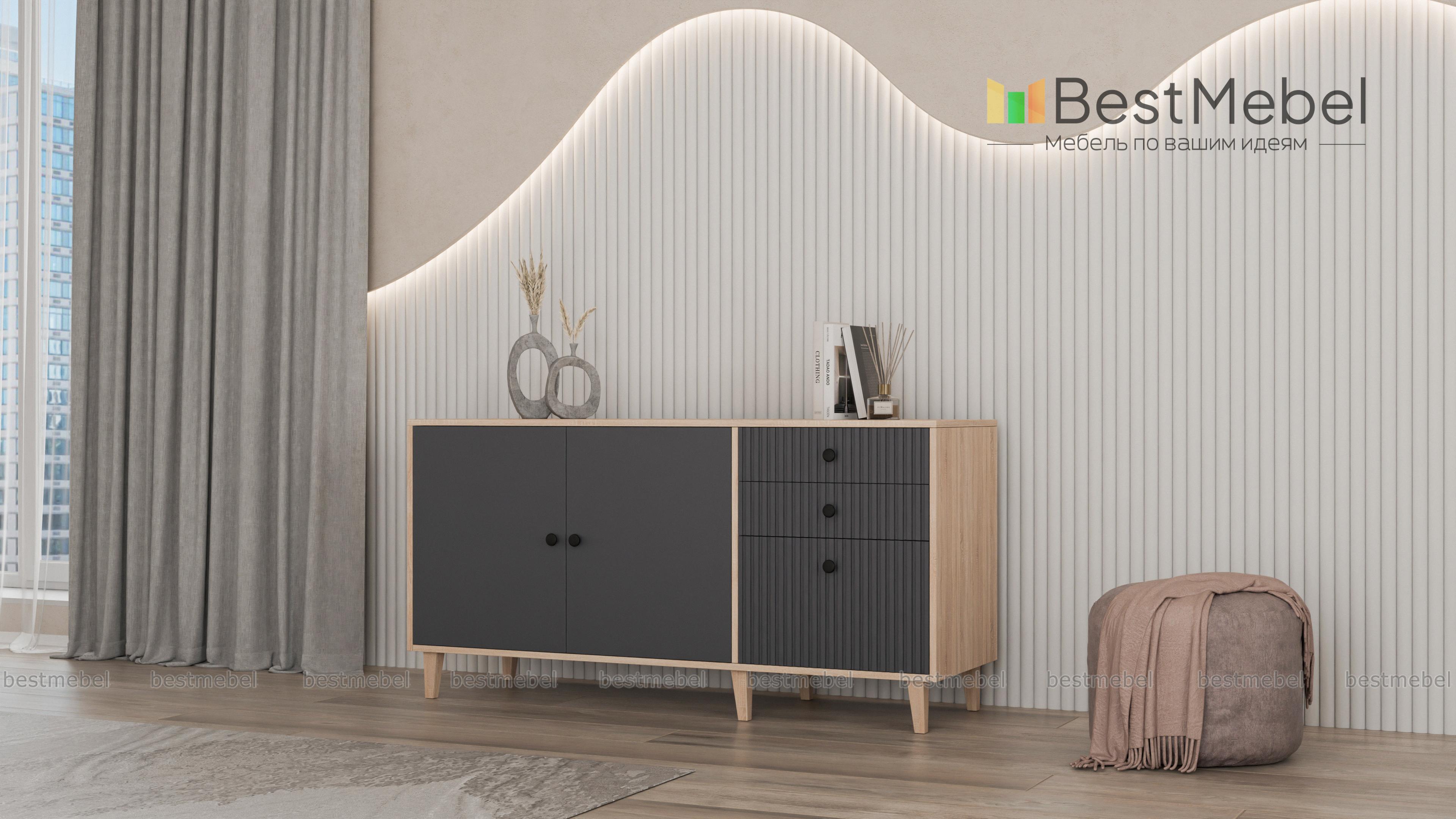 Комод Брукс 6 BMS - Фото