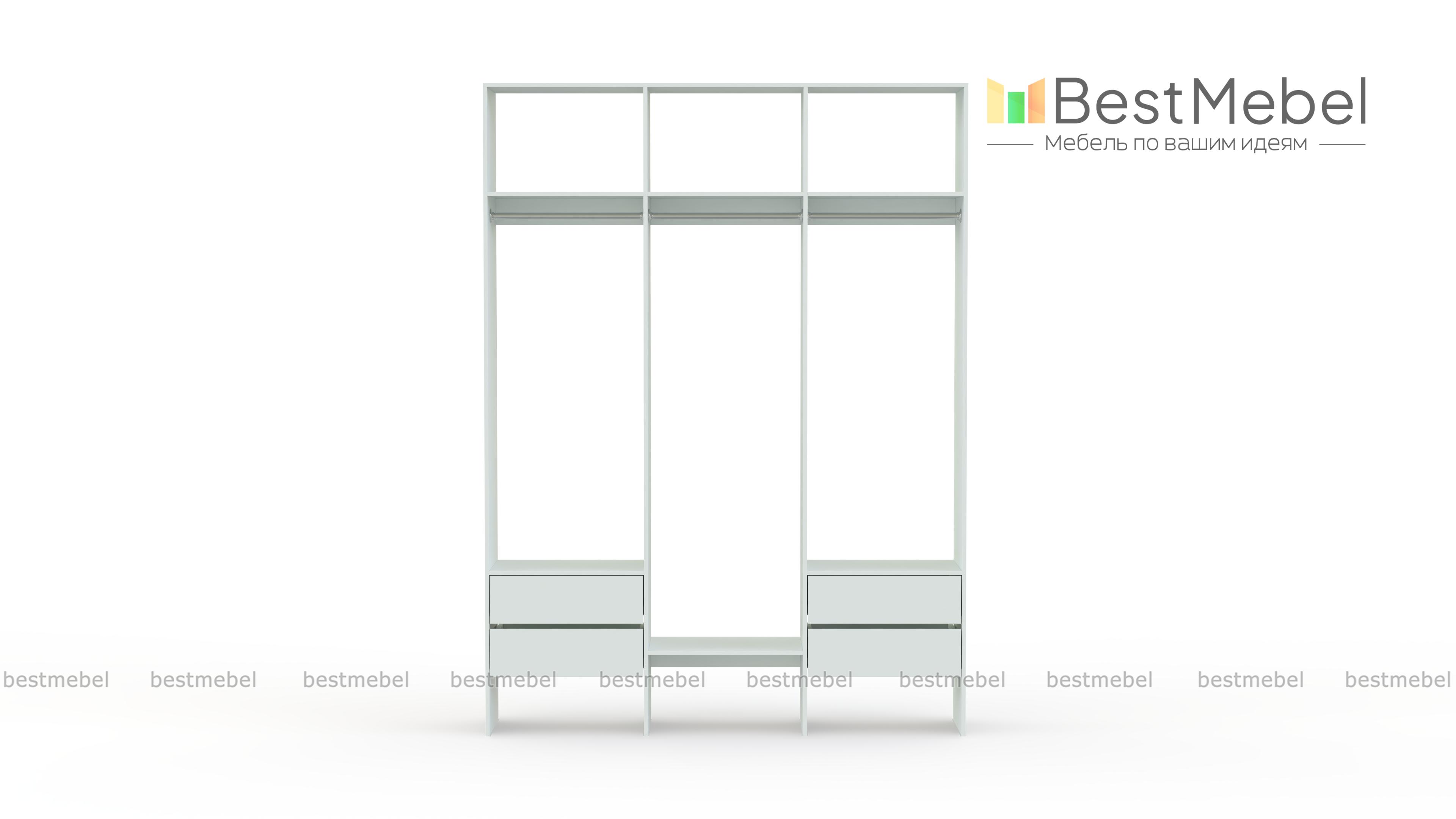 Стеллаж для одежды Мирта 58 BMS - Фото